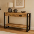 Mangohouten Sidetable 2 lades