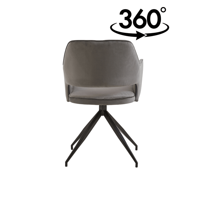 Eetkamerstoel Paris Grijs