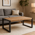 Mangohouten Salontafel 110 cm