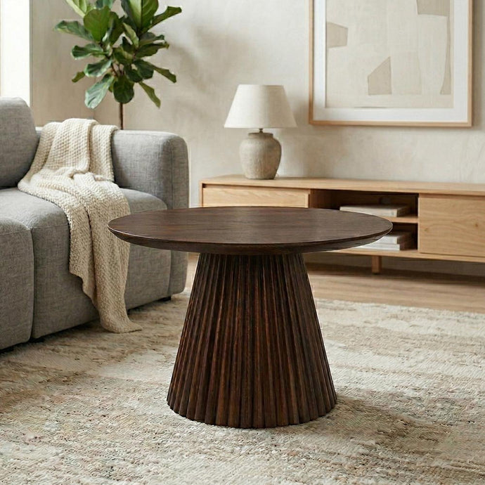 Salontafel Japandi Takumi Rond 60 cm Mahom