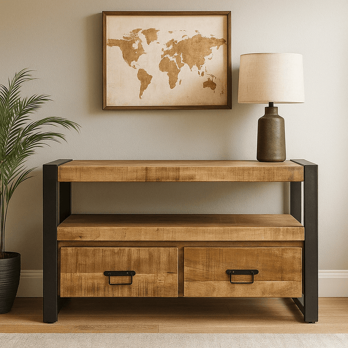 Mangohouten TV Meubel Britt 100 cm Mahom