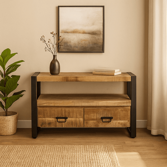 Mangohouten TV Meubel Britt 120 cm Mahom
