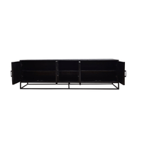 Mangohouten TV Meubel Reno Black 200 cm Mahom