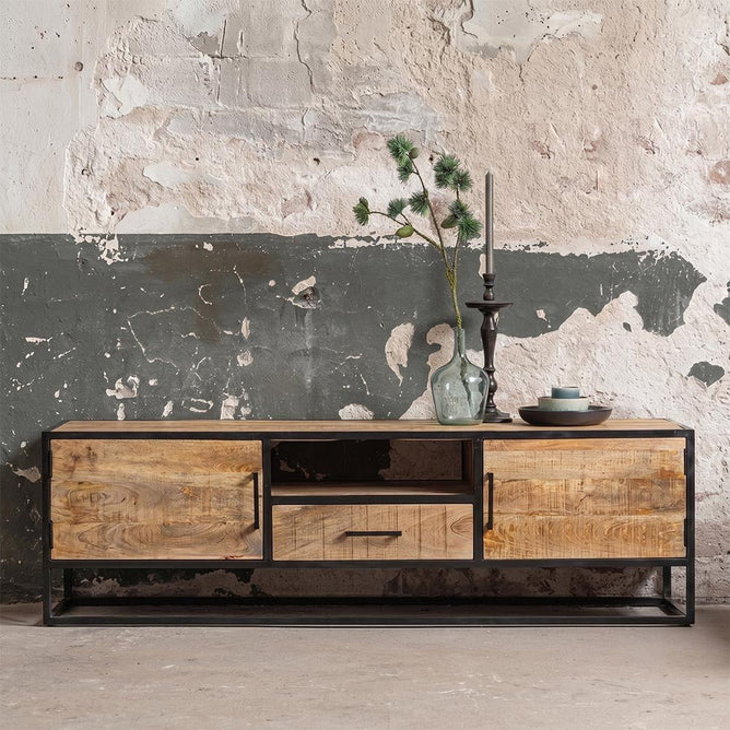 Mangohouten Eettafel Tulsa