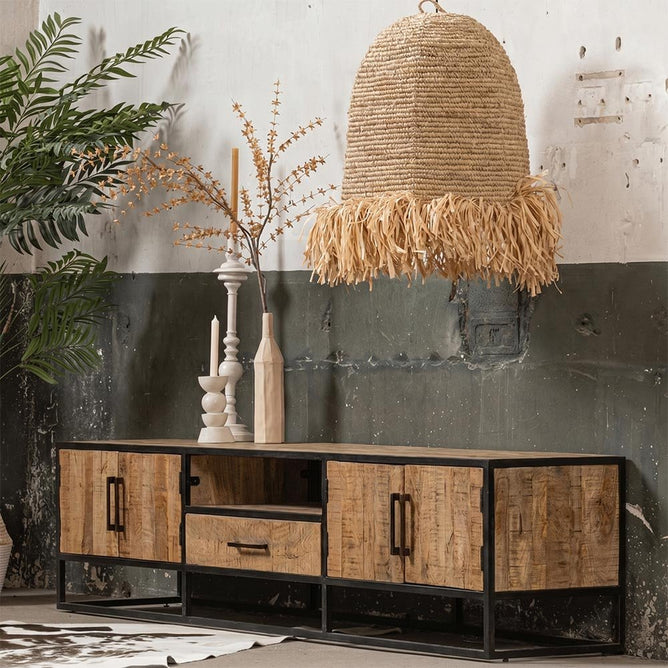 Mangohouten Eettafel Tulsa