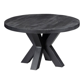 Mangohouten Salontafel Glendale Black 70 cm Mahom