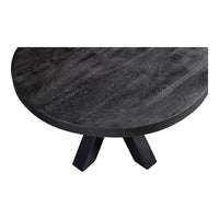 Mangohouten Salontafel Glendale Black 70 cm Mahom