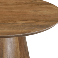 Mangohouten salontafel Nova rond 80 cm Mahom