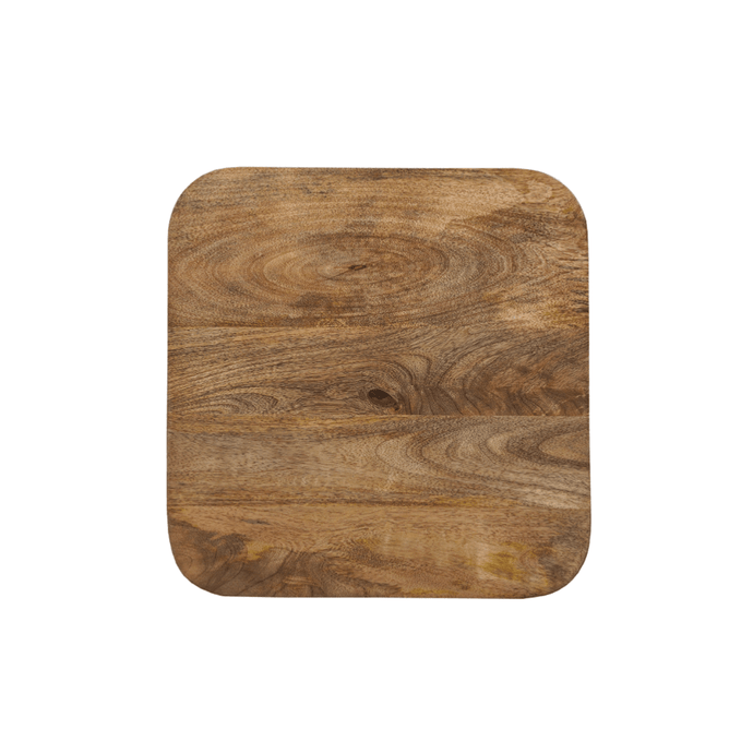 Mangohouten Salontafel Nova Vierkant 40x40 cm Mahom