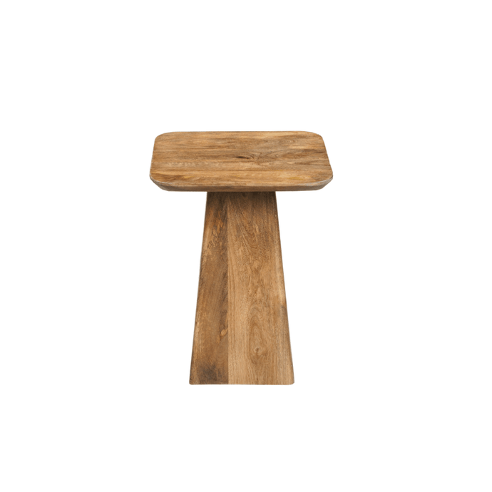 Mangohouten Salontafel Nova Vierkant 40x40 cm Mahom
