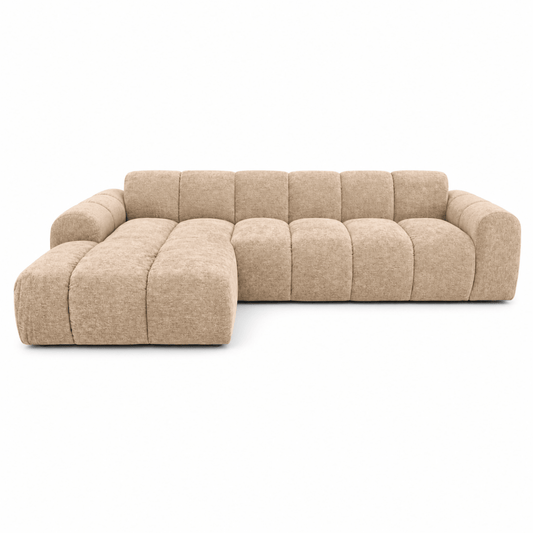 Hoekbank Marbella 4-zits Links Taupe