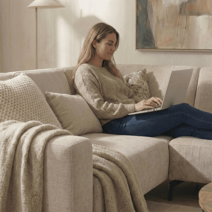 Hoekbank Sevilla 4-zits Rechts Beige Mahom