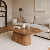 Mangohouten Salontafel Nova Capsule 120 cm Mahom