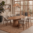 Mangohouten Eettafel Tulsa