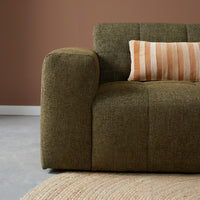 Bank Wave 3-zits Rechts Groen PEPP