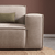 Beige linnen-look Links