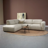 Hoekbank Soul 4-Zits Links Naturel Pepp
