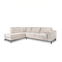 Hoekbank Rosalie 4-zits Links Champagne