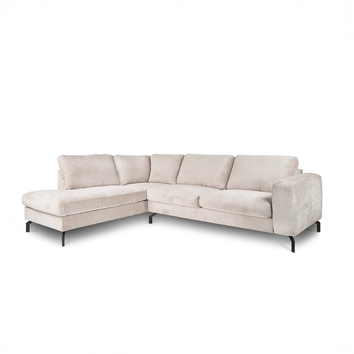 Hoekbank Rosalie 4-zits Links Champagne