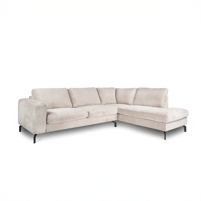 Hoekbank Rosalie 4-zits Rechts Champagne
