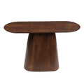 Donkerbruine sidetable van mangohout