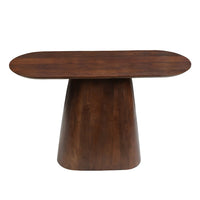 Mangohouten Sidetable Nova Capsule Donkerbruin 120 cm Mahom