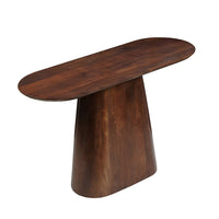 Mangohouten Sidetable Nova Capsule Donkerbruin 120 cm Mahom