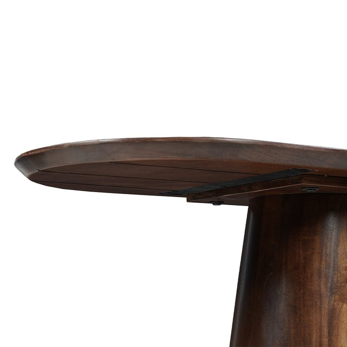 Mangohouten Sidetable Nova Capsule Donkerbruin 120 cm Mahom