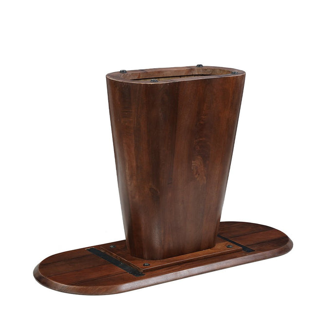 Mangohouten Sidetable Nova Capsule Donkerbruin 120 cm Mahom