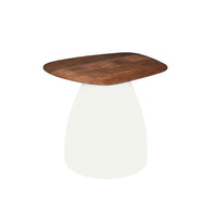 Salontafel Anna 50 cm Houten blad Mahom