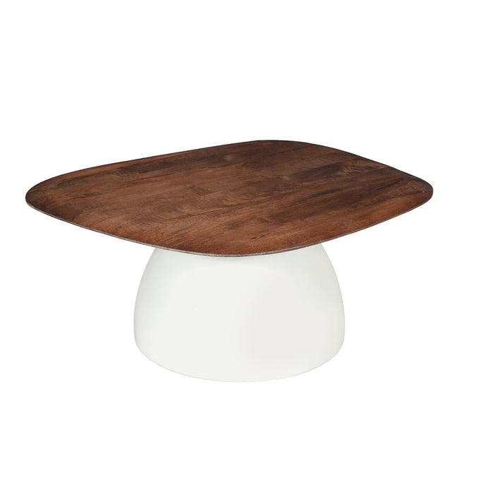 Salontafel Anna 87 cm Houten blad Mahom