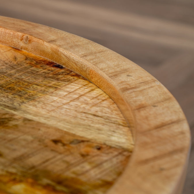 Mangohout van salontafel 