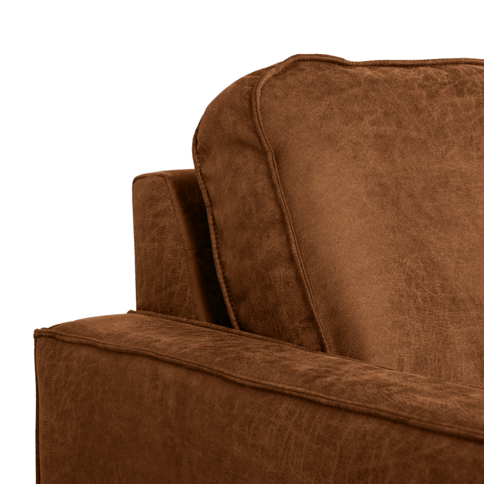 Hoekbank Barcelona 4-zits Rechts Cognac