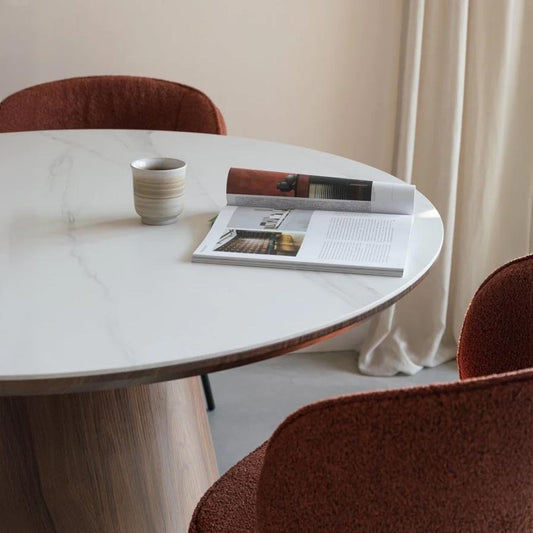 Eettafel Alma Ovaal Walnoot Jacob Jenzens