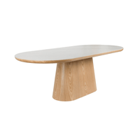 Eettafel Alma Ovaal Eiken Jacob Jenzens