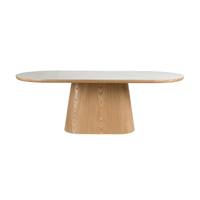 Eettafel Alma Ovaal Eiken Jacob Jenzens