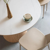 Eettafel Alma Rond Eiken Jacob Jenzens