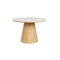 Eettafel Alma Rond Eiken Jacob Jenzens