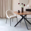 Mangohouten Eettafel Tulsa