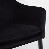 Fauteuil Astrid Zwart Jacob Jenzens