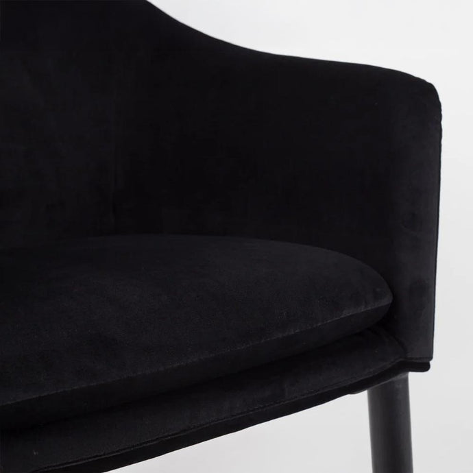 Fauteuil Astrid Zwart Jacob Jenzens