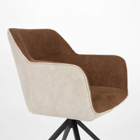 Fauteuil Sven Beige/Bruin Jacob Jenzens