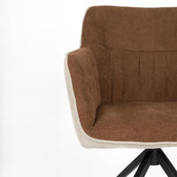 Fauteuil Sven Beige/Bruin Jacob Jenzens