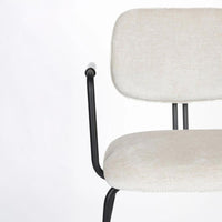 Fauteuil Freja Off-White Jacob Jenzens