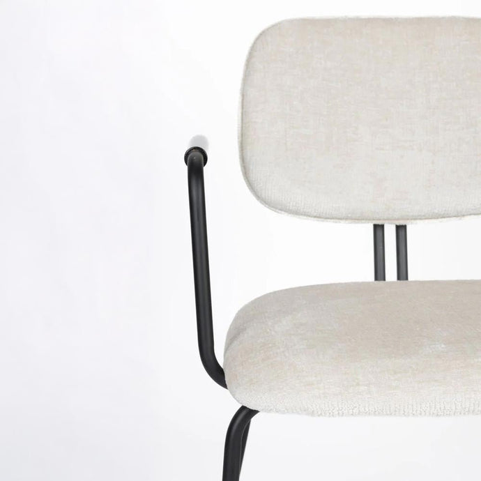 Fauteuil Freja Off-White Jacob Jenzens