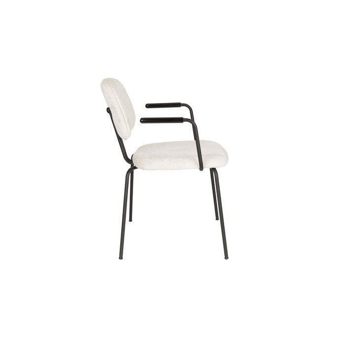 Fauteuil Freja Off-White Jacob Jenzens