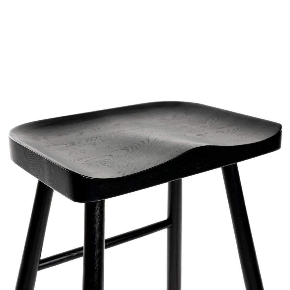 Counterstoel zwart