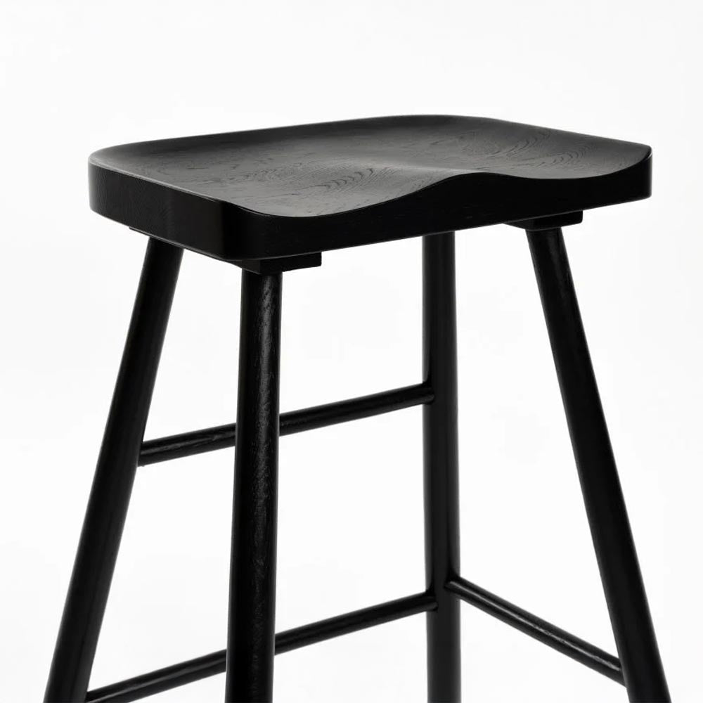 Counterstoel zwart