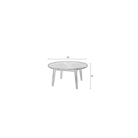Salontafel Fabian Naturel Jacob Jenzens
