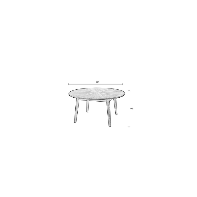 Salontafel Fabian Naturel Jacob Jenzens
